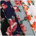 ISP Textile Hot Sale 100% Rayon Twill Stripe Fabric